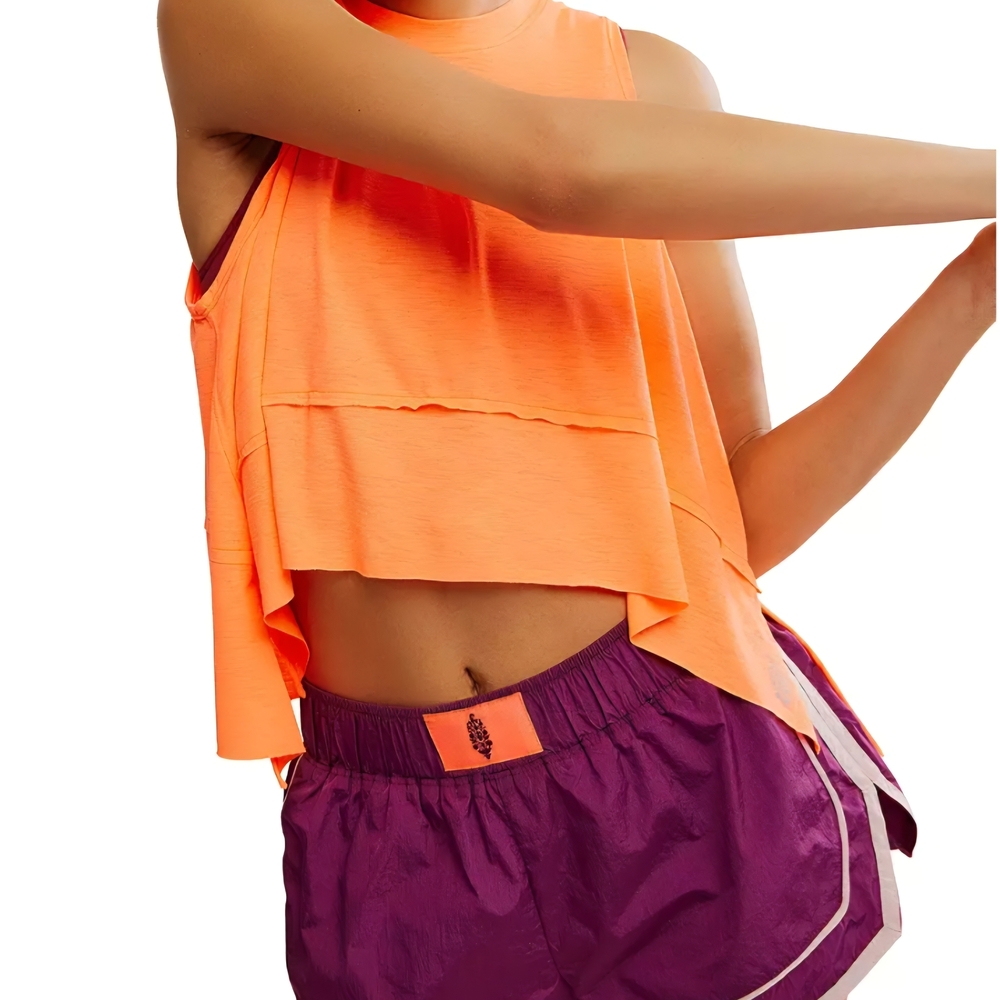 FP Movement Tempo Tank In Neon Coral, NWT - Picture 6 of 11